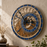 Steampunk Astronomische Wanduhr