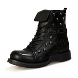 Dieselpunk Schädelstiefel