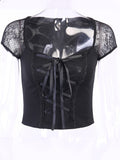 Gothic Damenbluse