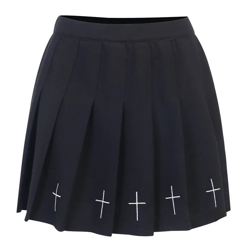 Gothic Faltenrock