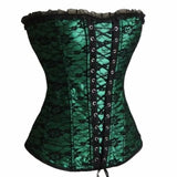 Gothic Spitzen Steampunk Korsett
