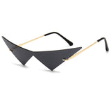 Retropunk Dreieck Sonnenbrille