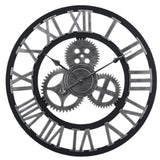 Steampunk Zahnrad Wanduhr