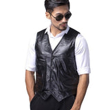 Steampunk Klassische Lederweste