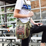 Steampunk Canvas Rucksack