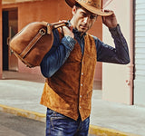 Steampunk Wildleder Weste