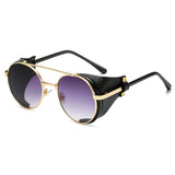 Steampunk Retro Aviator Sonnenbrille