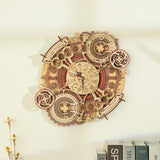 Steampunk Wanduhr Animiertes Modell