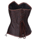 Steampunk Brokatkorsett