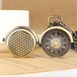 Steampunk Geometrie Taschenuhr