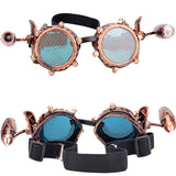 Cyberpunk Blaue Brille