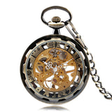 Steampunk Mechanik Taschenuhr