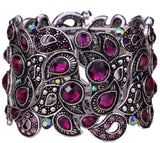 Steampunk Gothic Rubin Armband