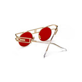 Steampunk Rundglas Doppelstegbrille