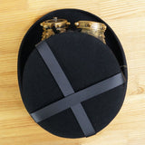 Retro Steampunk Hut mit Riemen