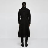 Gothic Langmantel Schwarz