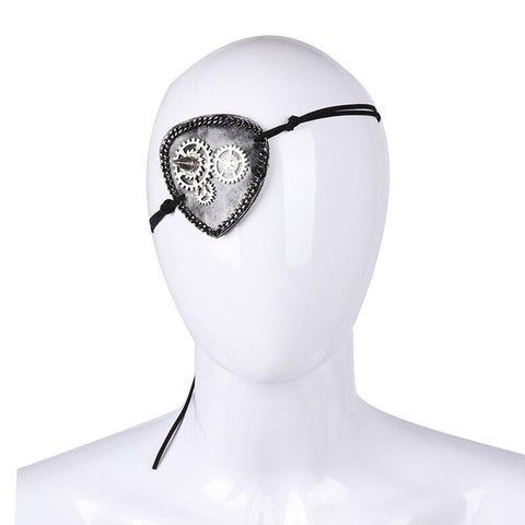 Steampunk Zahnräder Augenklappe