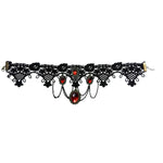 Viktorianisches Rubin Halsband