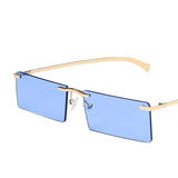 Steampunk Rechteck Sonnenbrille