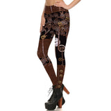 Steampunk Uhrwerk Leggings