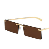 Steampunk Rechteck Sonnenbrille