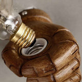 Steampunk Handhalter Lampe