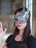 Steampunk Halbgesichtsmaske