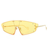 Cyberpunk Visier Sonnenbrille