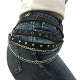 Goth Punk Steampunk Gürtel