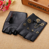 Steampunk Handschuhe mit Ketten