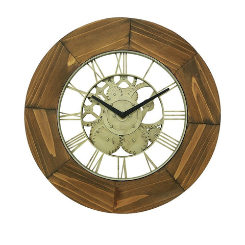 Industrielle Steampunk Wanduhr