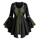 Kriegerin Steampunk Bluse