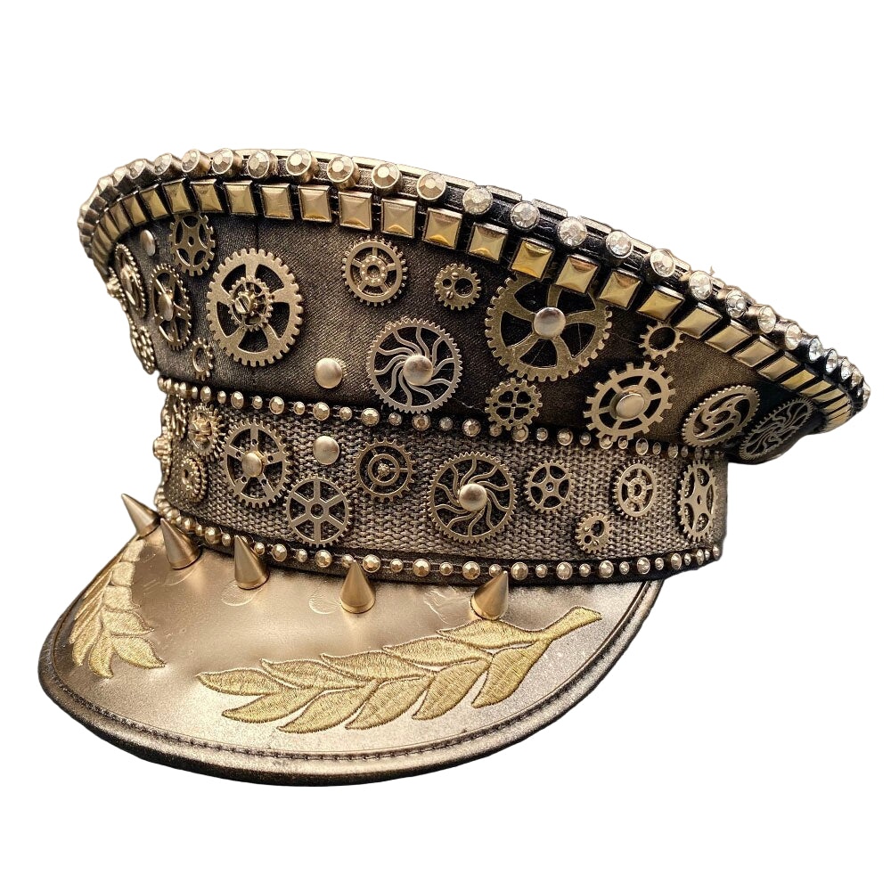 Mechanische Kapitänsmütze
