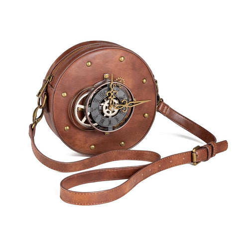 Runde Steampunk Tasche