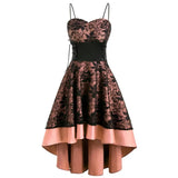 Steampunk Spitzen Hohlmuster Kleid