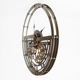 Grosse Industrielle Steampunk Wanduhr