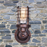 Steampunk Wandlampe