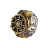 Steampunk Steuerrad Ring