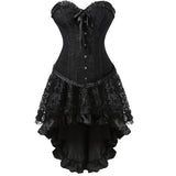 Gothic Viktorianisches Korsett Kleid