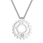 Steampunk Zahnrad Kette