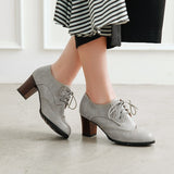 Victorian Damenhalbschuhe