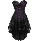 Gothic Viktorianisches Korsett Kleid