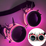 Steampunk Leuchtbrille