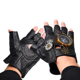 Steampunk Kompass Handschuhe