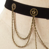 Steampunk Zahnrad Choker