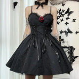 Gothic Rosenkleid