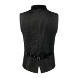 Steampunk Schwarz Weste