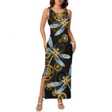 Steampunk Libellen Zahnrad Kleid