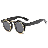 Steampunk Rundglas Klappbrille