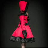 Steampunk Lolita Wintermantel